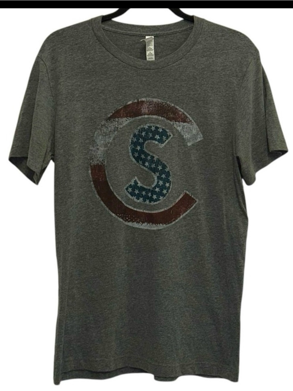 Cole Swindell Graphic Short Sleeve Tee Tshirt M American flag